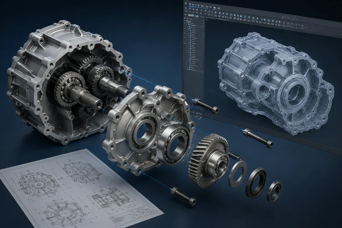 3D CAD Modeling — MechCurve engineering service