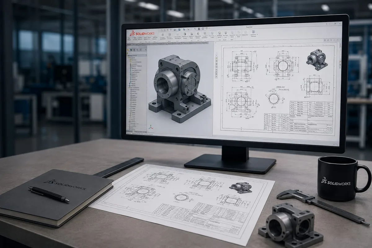 2D Drafting & Documentation — MechCurve engineering service