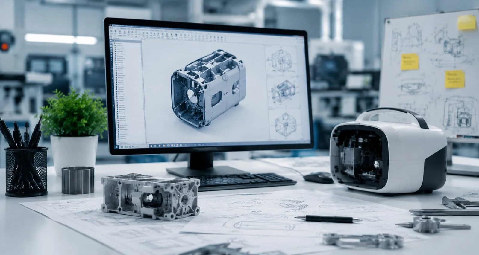 Industrial Design — MechCurve engineering service