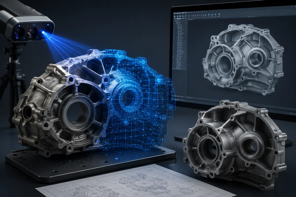 Reverse Engineering — MechCurve engineering service