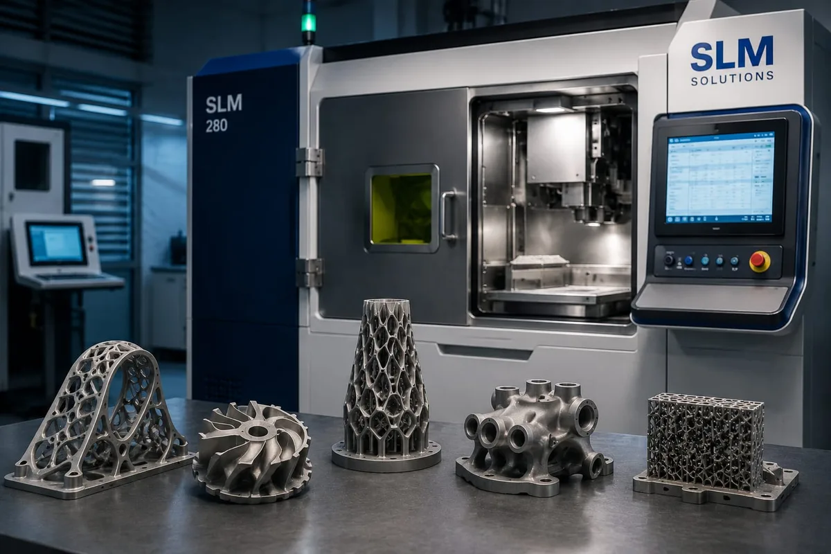 SLM Metal 3D Printing — MechCurve engineering service
